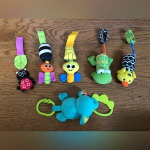 Car Seat Toys/ Rattles